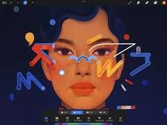 procreate如何进行选区