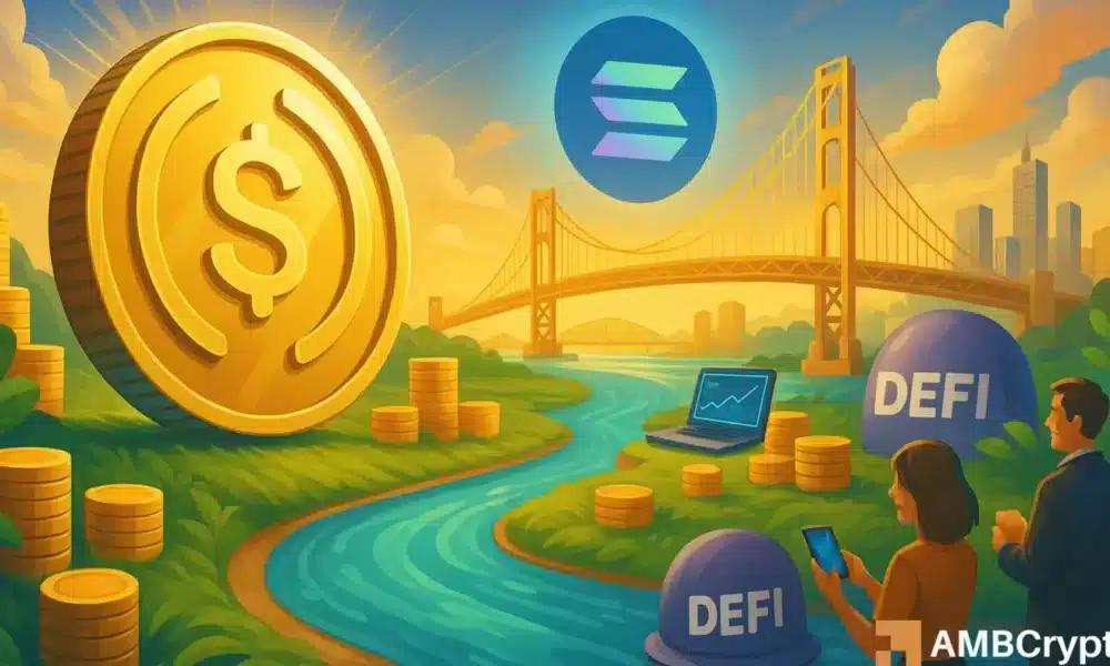 Circle 在 Solana 上铸造 2.5 亿美元 USDC：但它能击败 Tether 吗