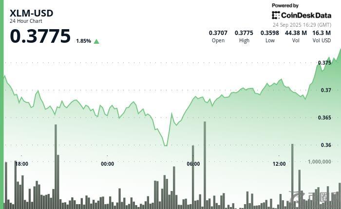 XLM 在大幅下跌后盘整，测试关键支撑位