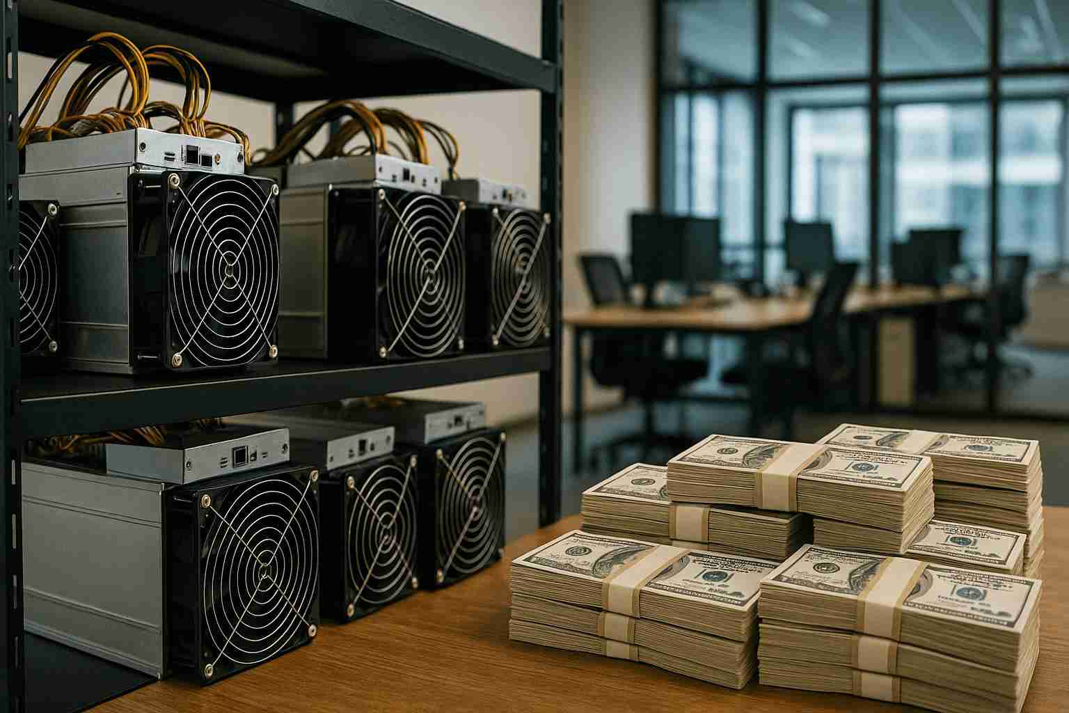 比特币矿工市值突破 500 亿美元大关，股票表现优于 BTC