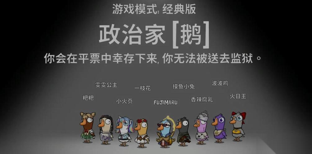 鹅鸭杀政治家在哪个地图