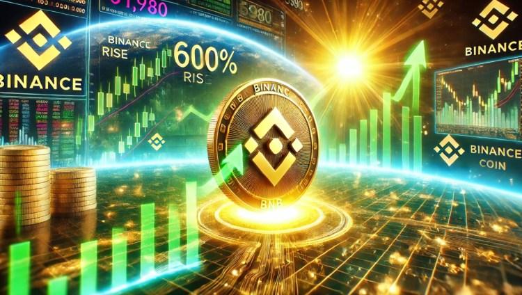 BNB价格从熊市低点飙升600%，下一个目标位是1,980美元