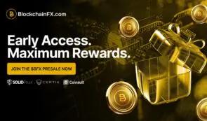 BlockchainFX ($BFX) 超越竞争对手：Unstaked 融资 1094 万美元，Pepenode 740% 的年化收益率无法匹敌投资回报率潜力