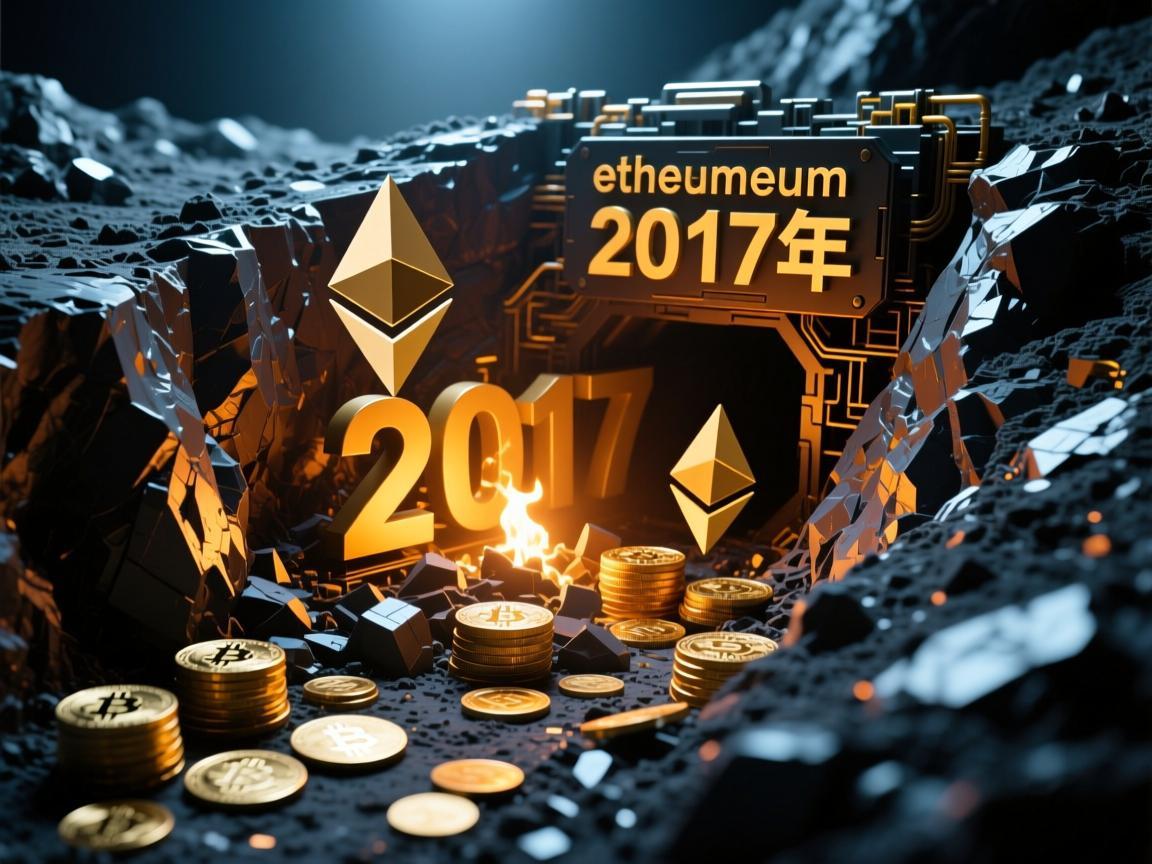 2017年以太坊的日均挖矿收益