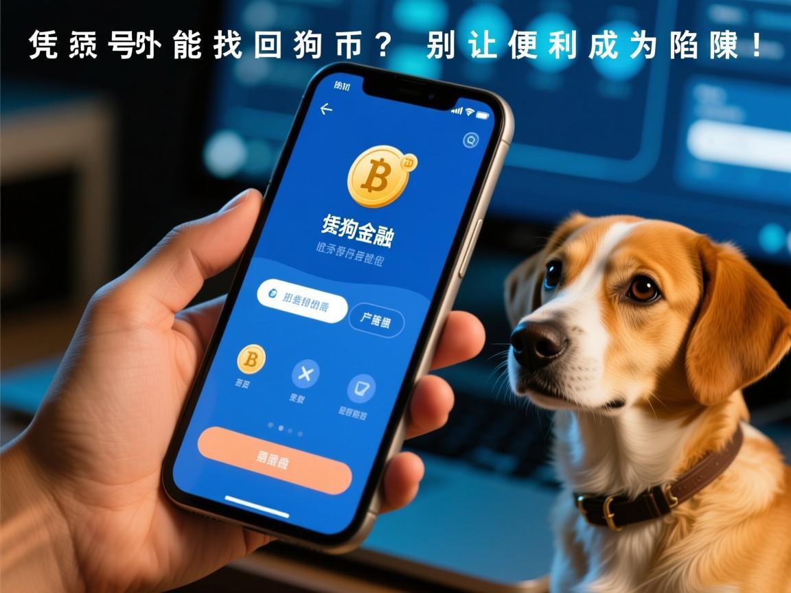 凭手机号能找回狗狗币 别让便利成为陷阱！
