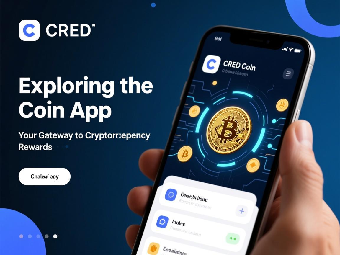 Exploring the CRED Coin App:Your Gateway to Cryptocurrency Rewards