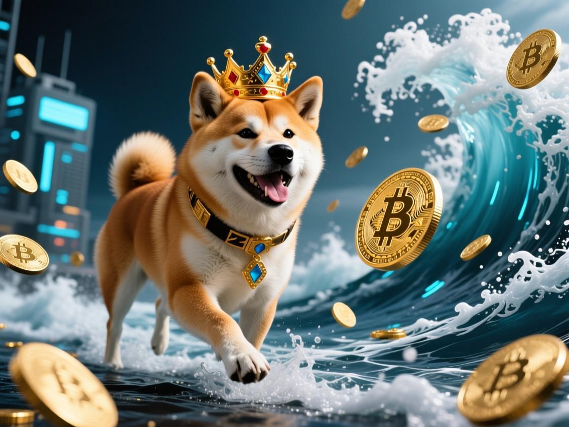 抢走狗狗币风头的新王，当柴犬遇见更狂野的浪潮