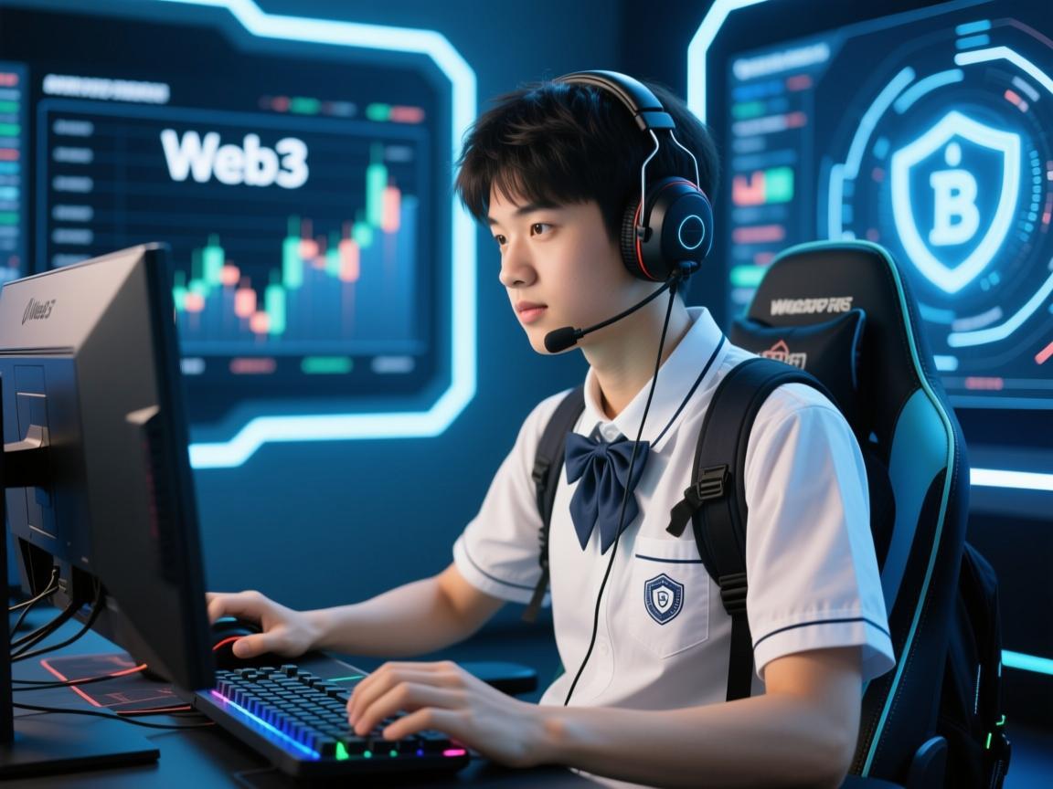 高中生如何玩转Web3，在探索中成长，在安全中前行