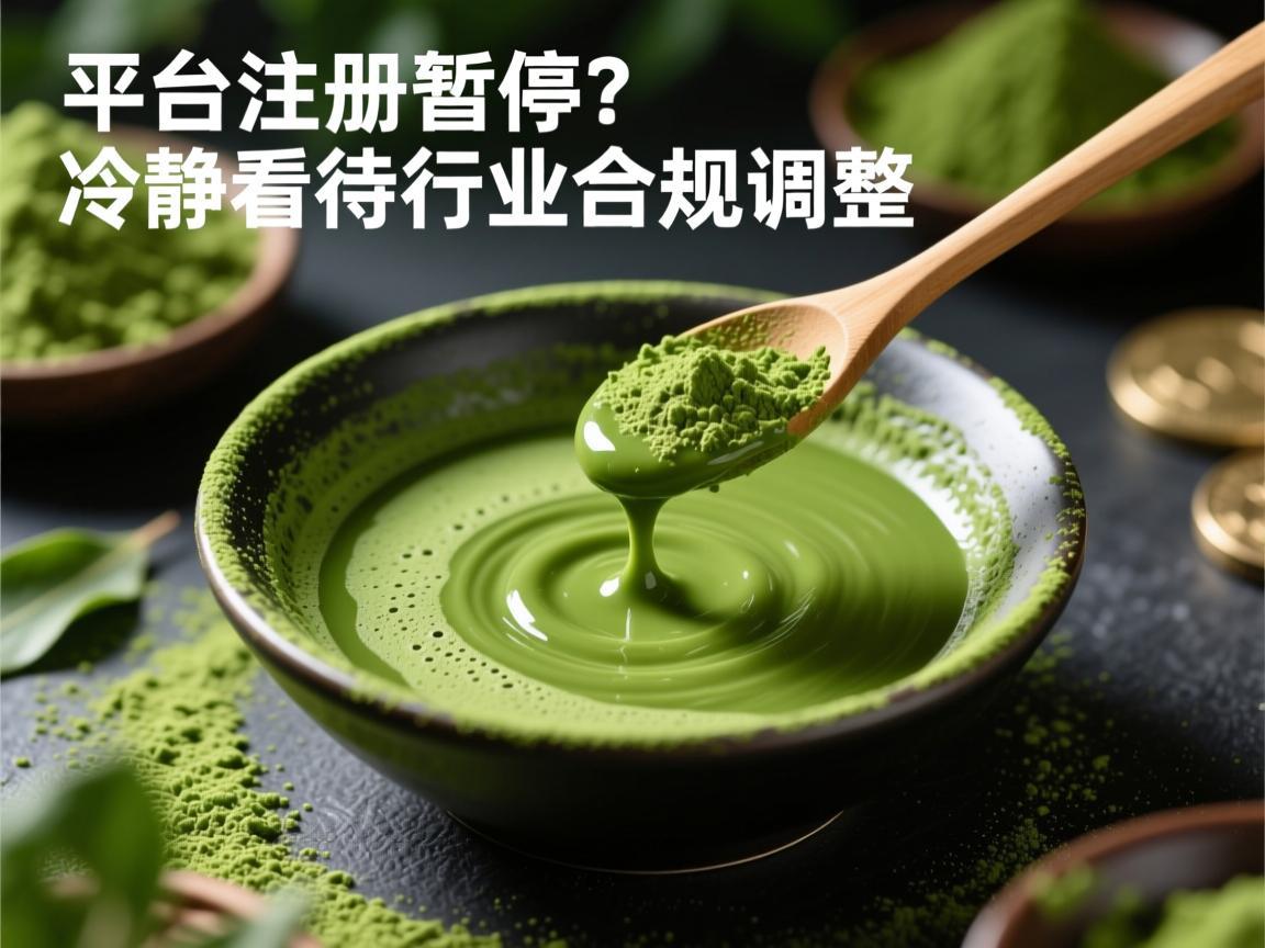 抹茶平台注册暂停？冷静看待行业合规调整