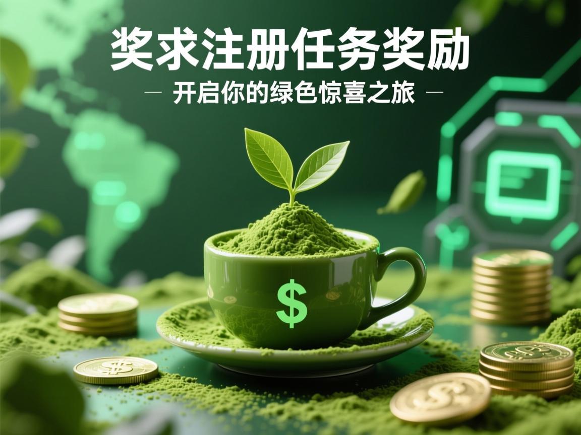抹茶的注册任务奖励，开启你的绿色惊喜之旅