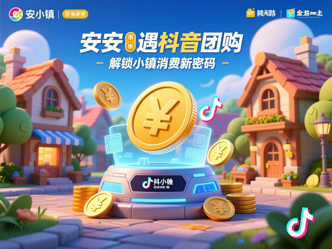 黎安小镇的新货币，当游戏币遇上抖音团购，解锁小镇消费新密码