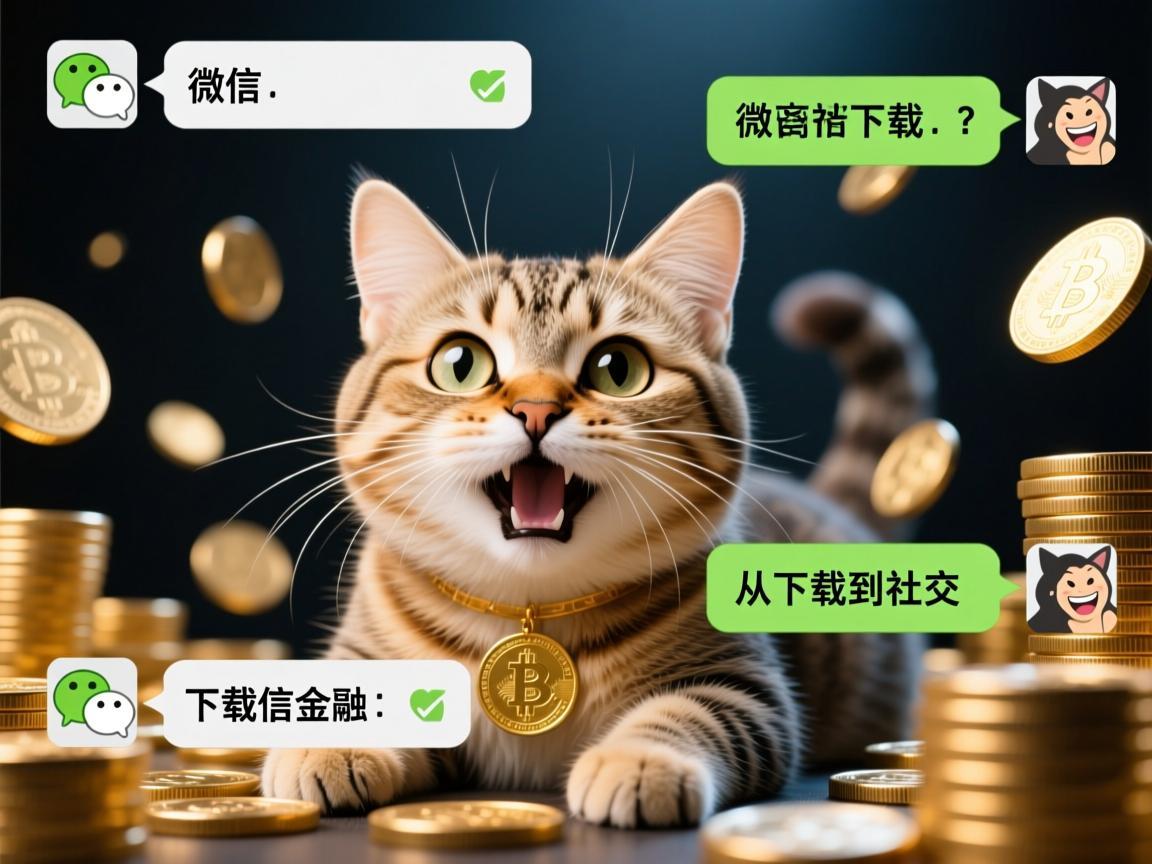 当猫meme表情包占领微信聊天，从下载到社交暗号的狂欢