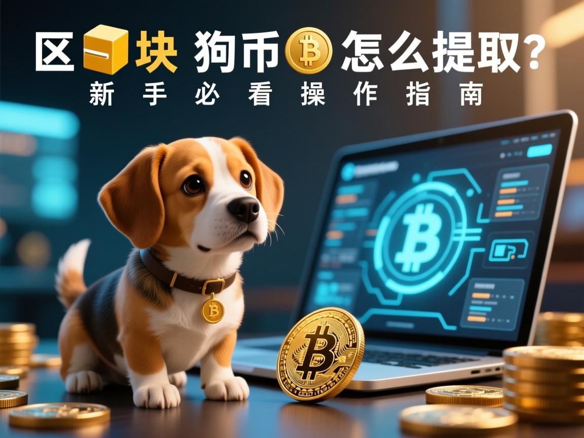 区块狗的狗狗币怎么提取？新手必看操作指南