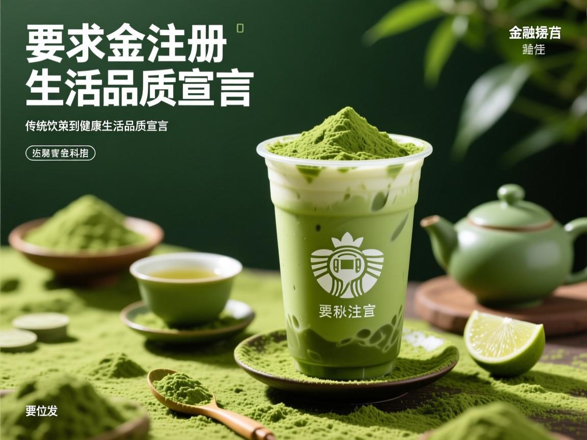 抹茶注册宣传，从传统茶饮到健康生活的品质宣言