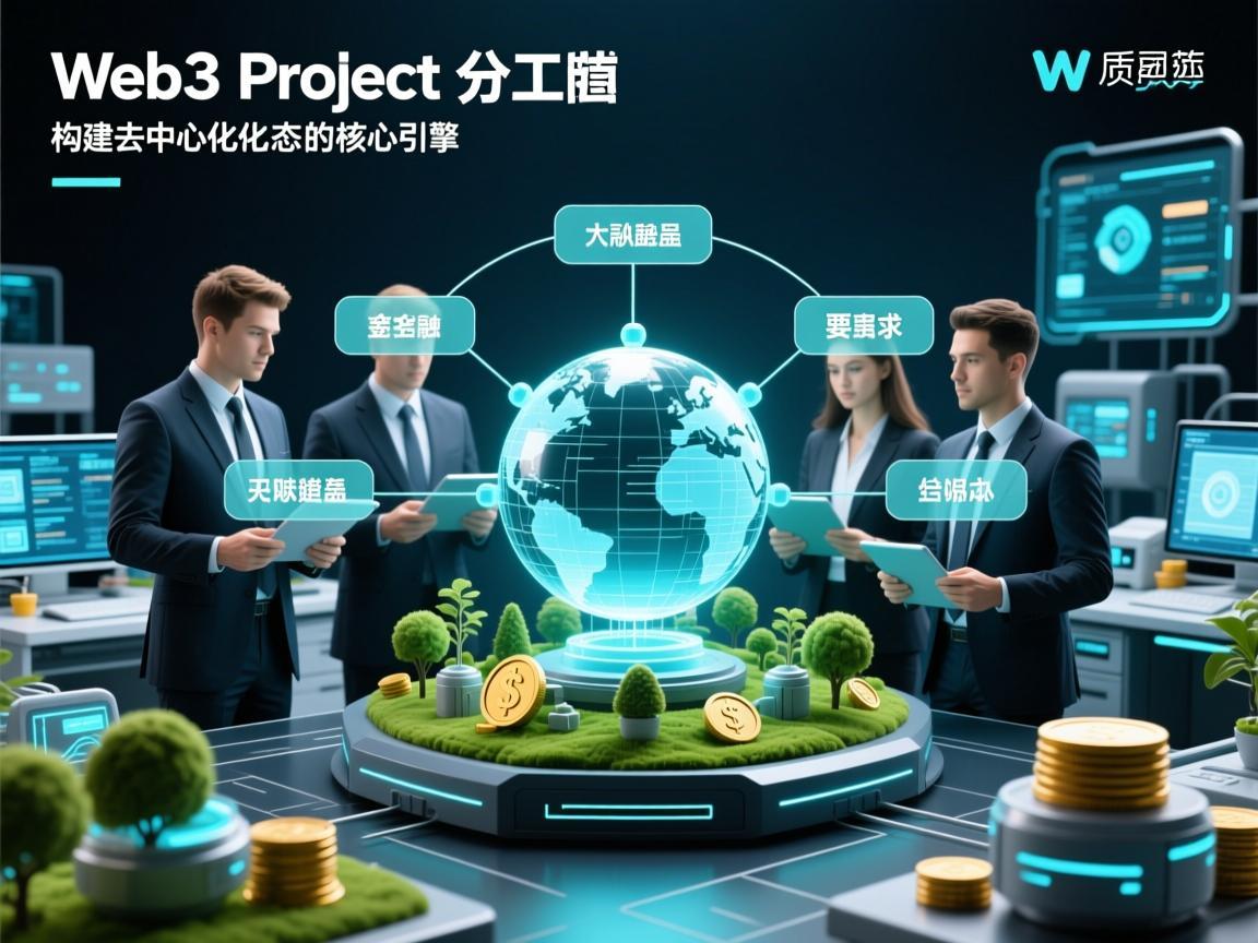 Web3项目团队分工，构建去中心化生态的核心引擎