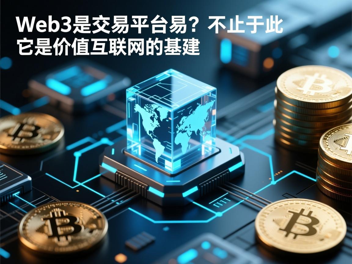 Web3是交易平台吗 不止于此，它是价值互联网的基建