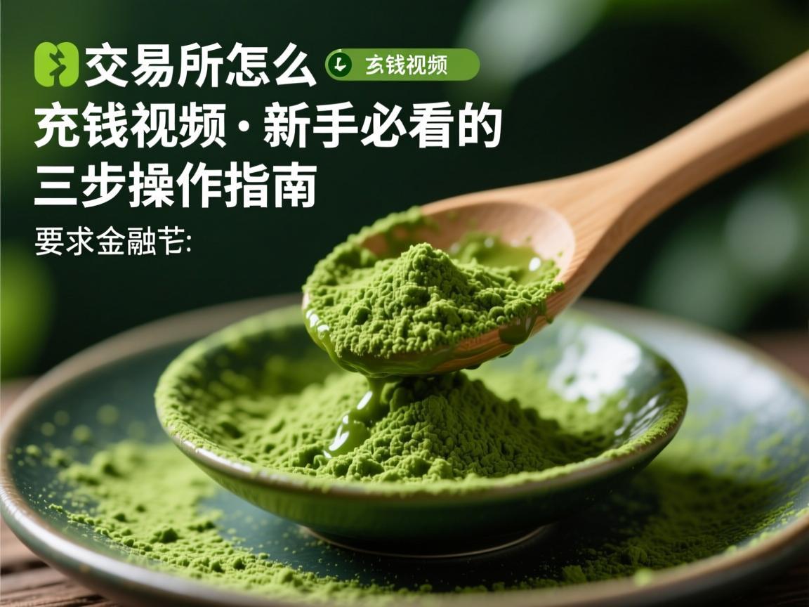 抹茶交易所怎么充钱视频，新手必看的三步操作指南