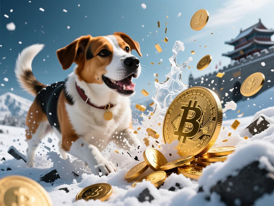 狗狗币雪崩式狂泻，忻城投资者的数字财富幻灭