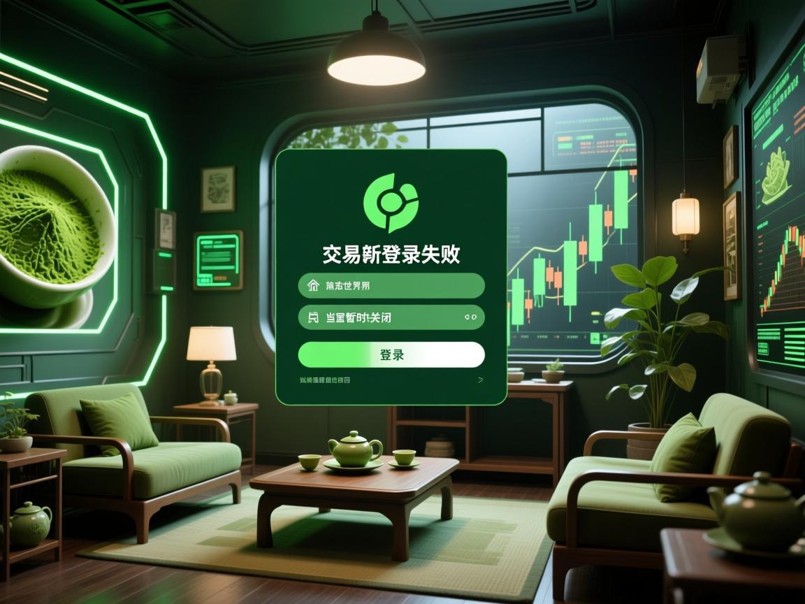抹茶交易所登录失败，当数字世界的茶室暂时关闭