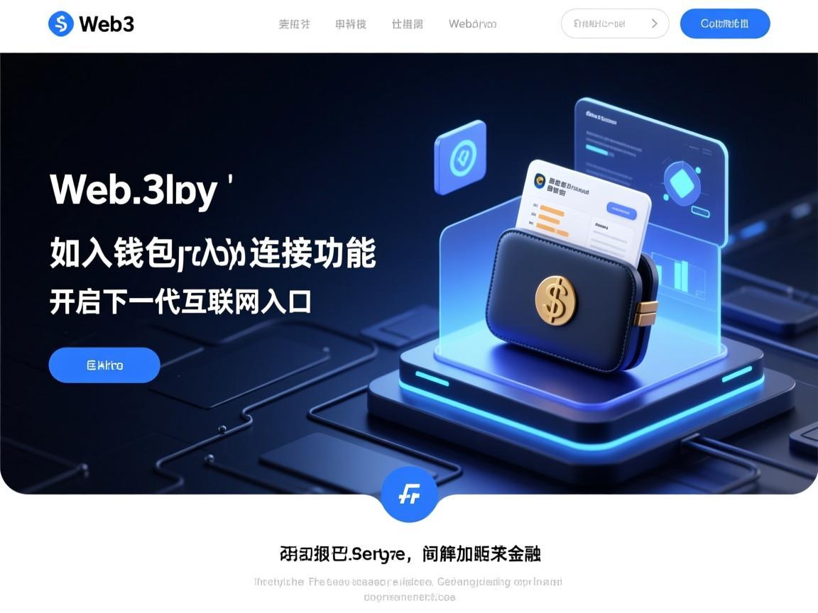 Web3网站如何加入钱包连接功能，开启下一代互联网入口