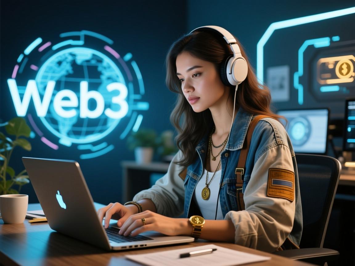 Web3数字游民女性工作，在去中心化世界中寻找自由与价值