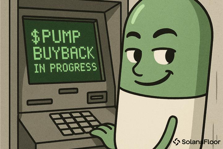 Pump.fun 收购 Padre 后 $PUMP 回购金额超过 1.5 亿美元
