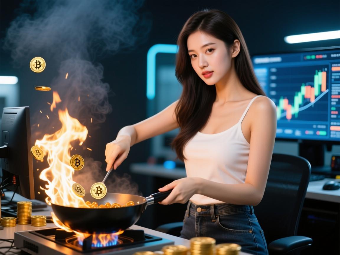 美女炒币网站下载安卓版，警惕美丽陷阱，远离投资风险