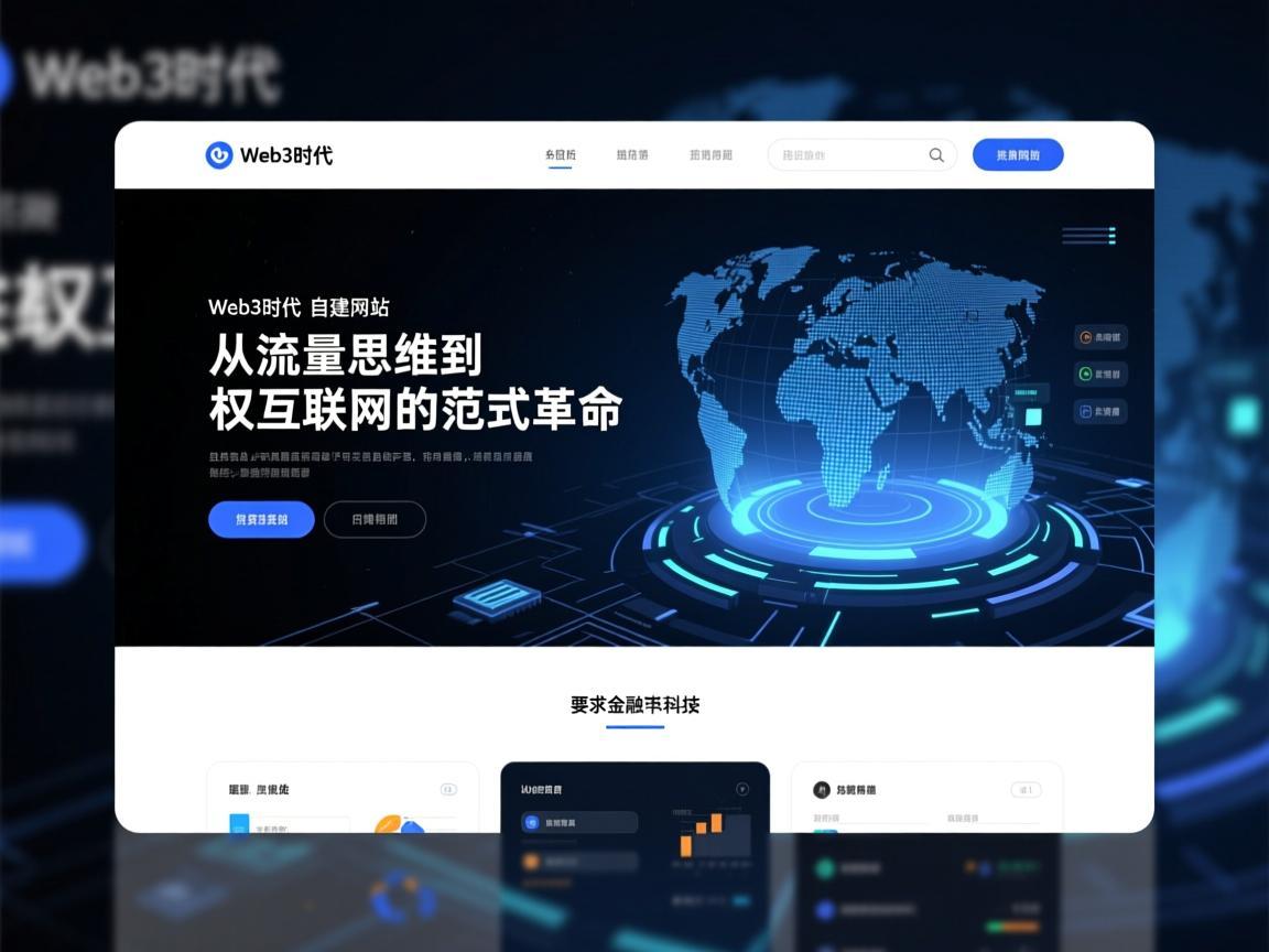 Web3时代，自建网站，从流量思维到主权互联网的范式革命