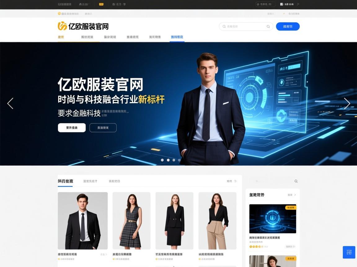 亿欧服装官网，时尚与科技融合的行业新标杆