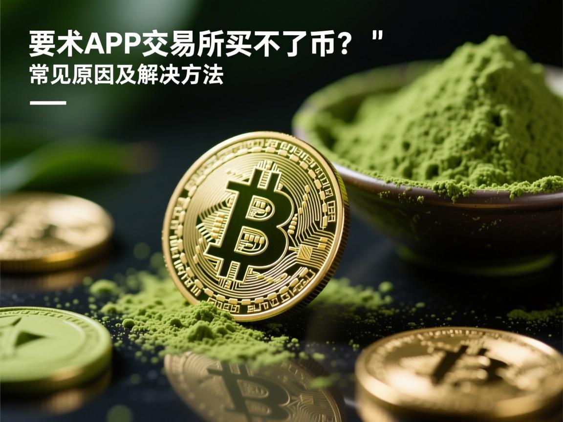 抹茶APP交易所买不了币 常见原因及解决方法