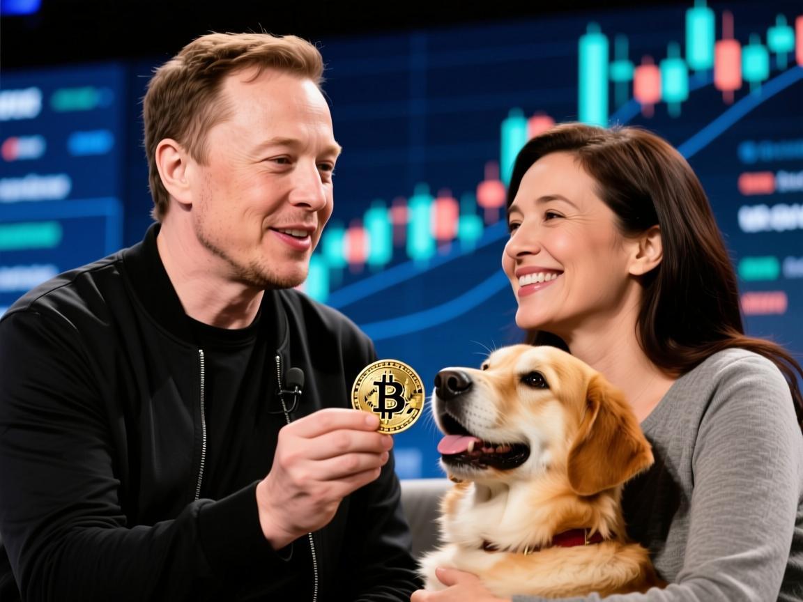 马斯克送妈妈狗狗币，一场关于爱与加密货币的意外互动