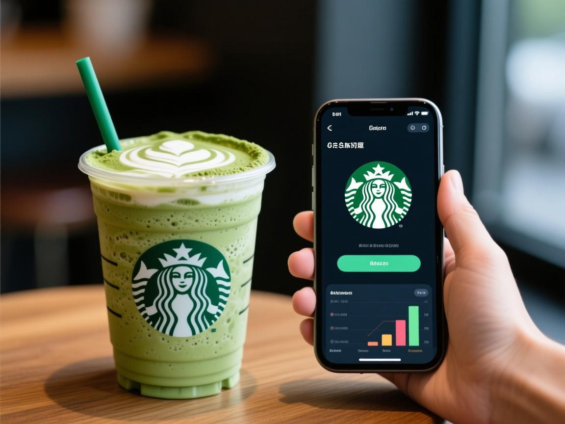 当星巴克抹茶奶盖遇上APP，一场味蕾与指尖的甜蜜邂逅