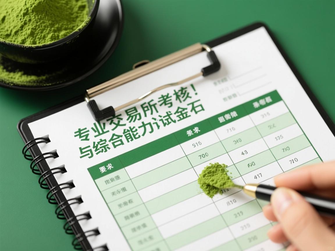 抹茶交易所考核表，专业素养与综合能力的试金石