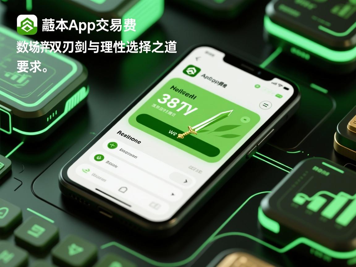 抹茶App交易费，数字资产市场的双刃剑与理性选择之道