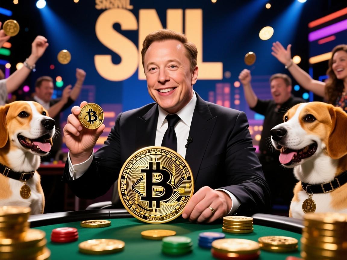 马斯克SNL带货狗狗币，一场狂欢与争议并存的游戏
