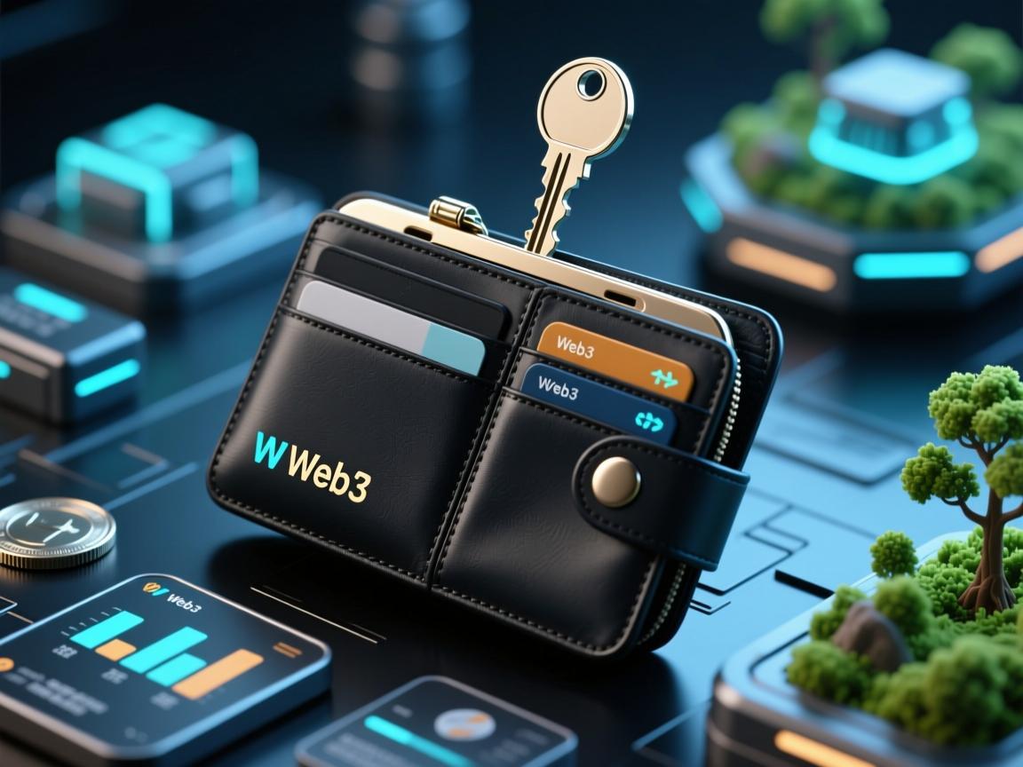 Web3钱包的三大核心组成部分，密钥、交易交互与生态适配