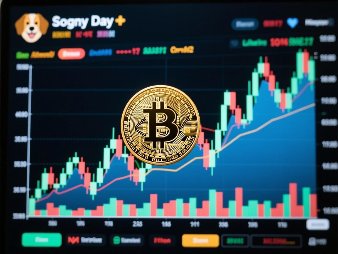 狗狗币日走势图，波动中的社区情绪与市场博弈