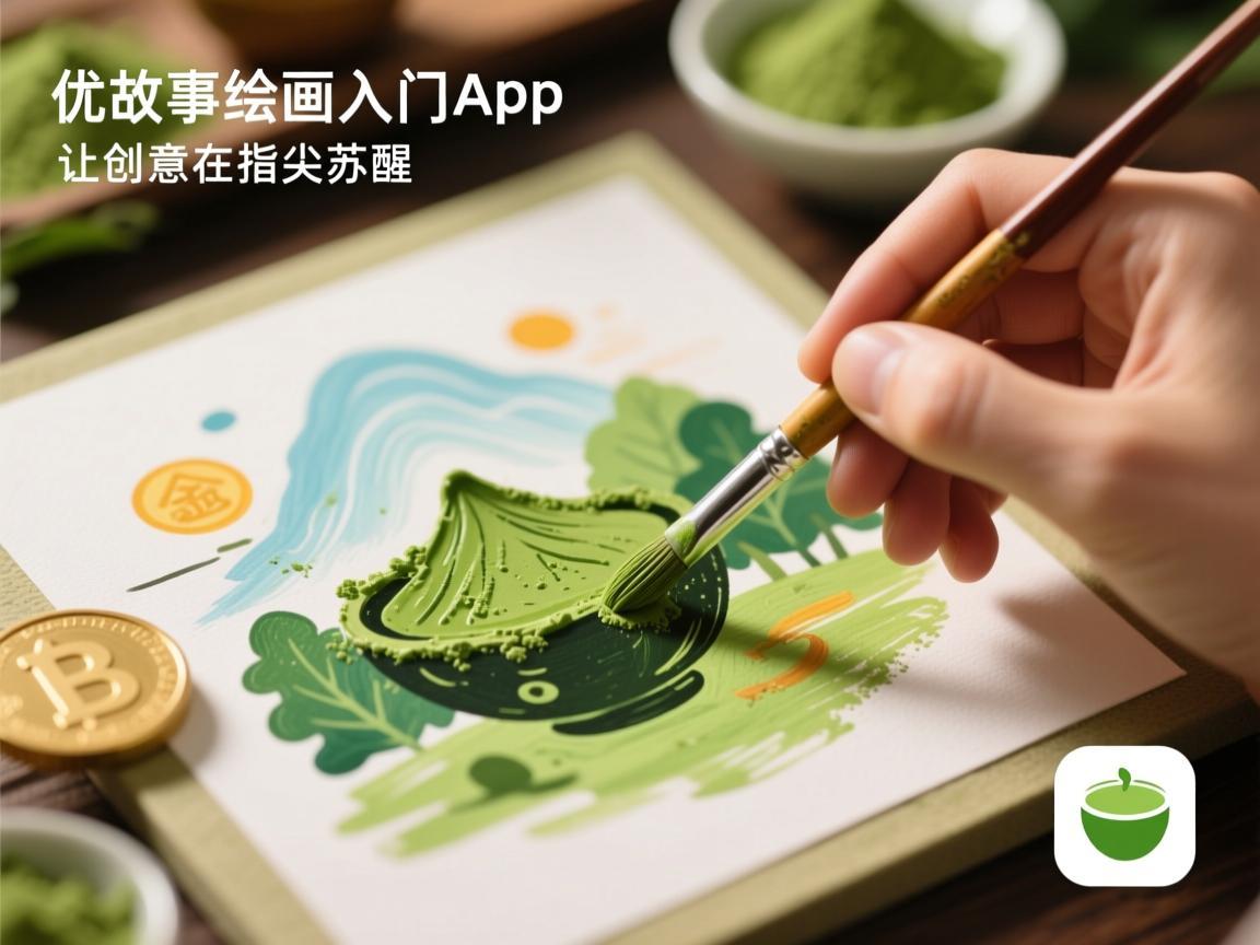 当抹茶遇见画笔，抹茶故事绘画入门app，让创意在指尖苏醒