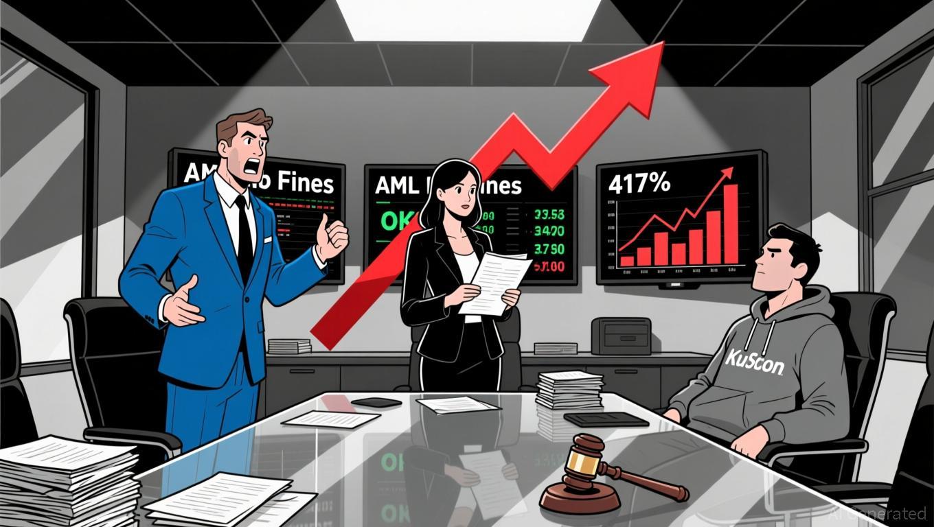 加密货币领域监管不合规成本不断攀升：对投资者而言的风险信号
