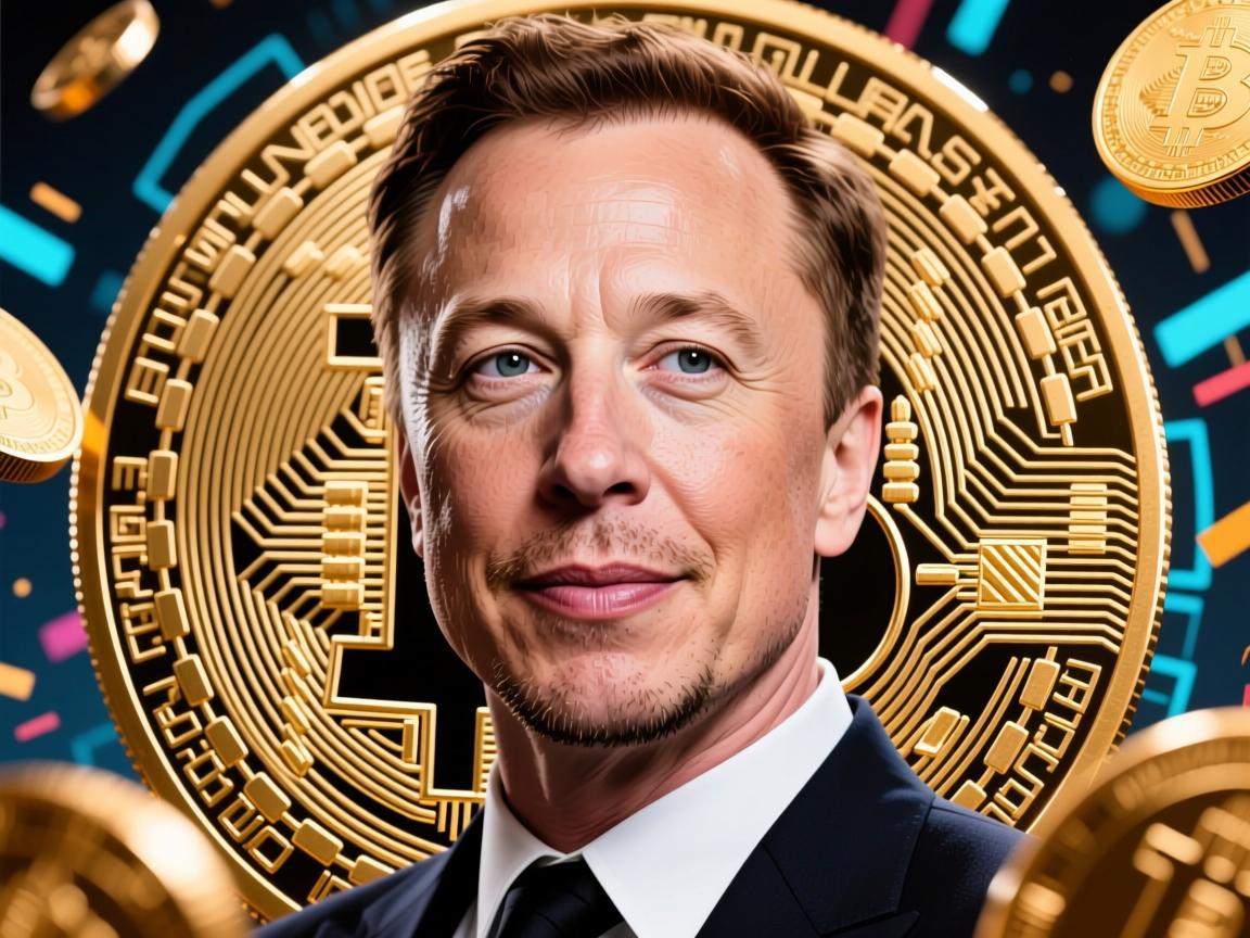 狗狗币与马斯克头像，一场数字狂欢的视觉符号