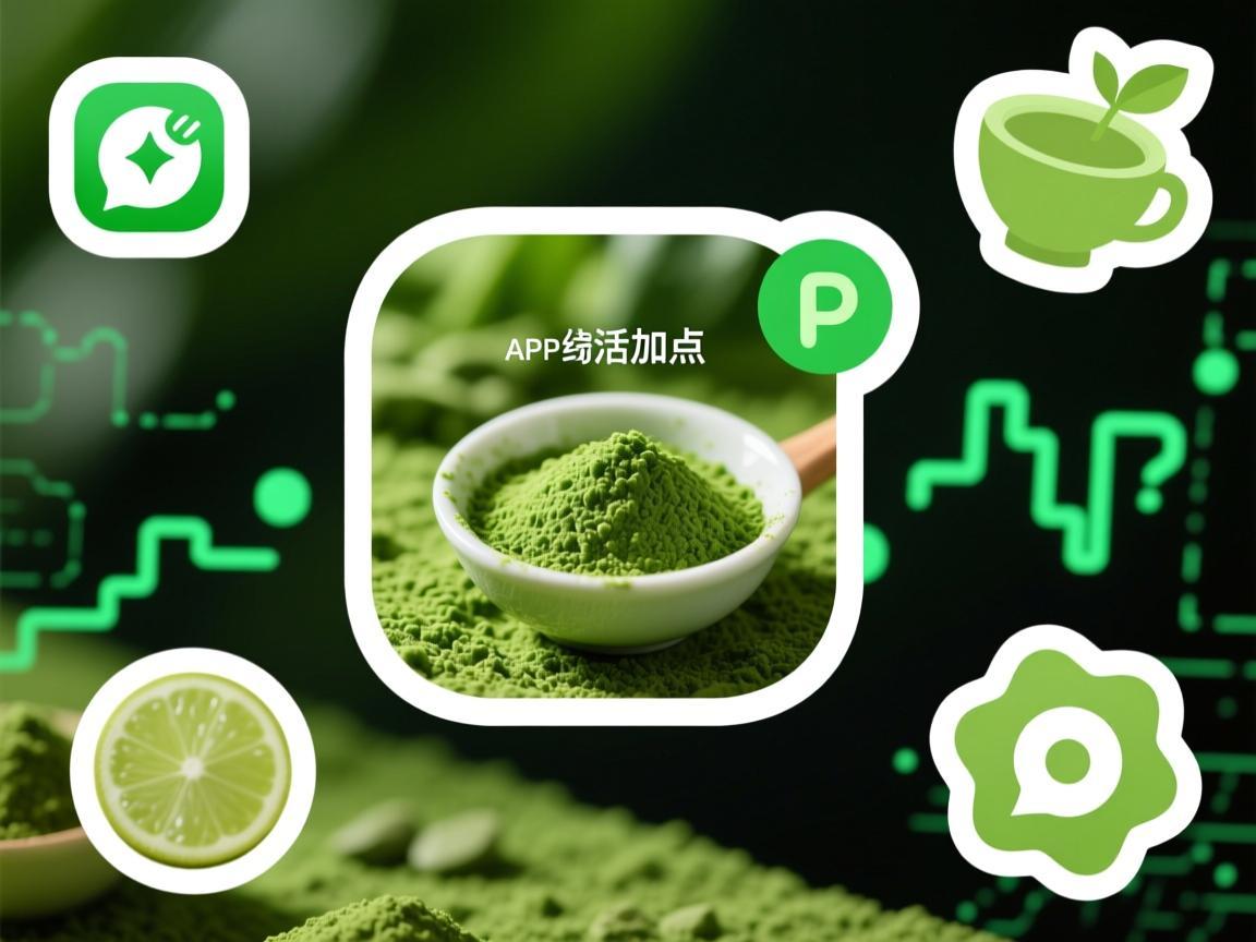 有抹茶贴纸APP，给生活加点绿的趣味滤镜
