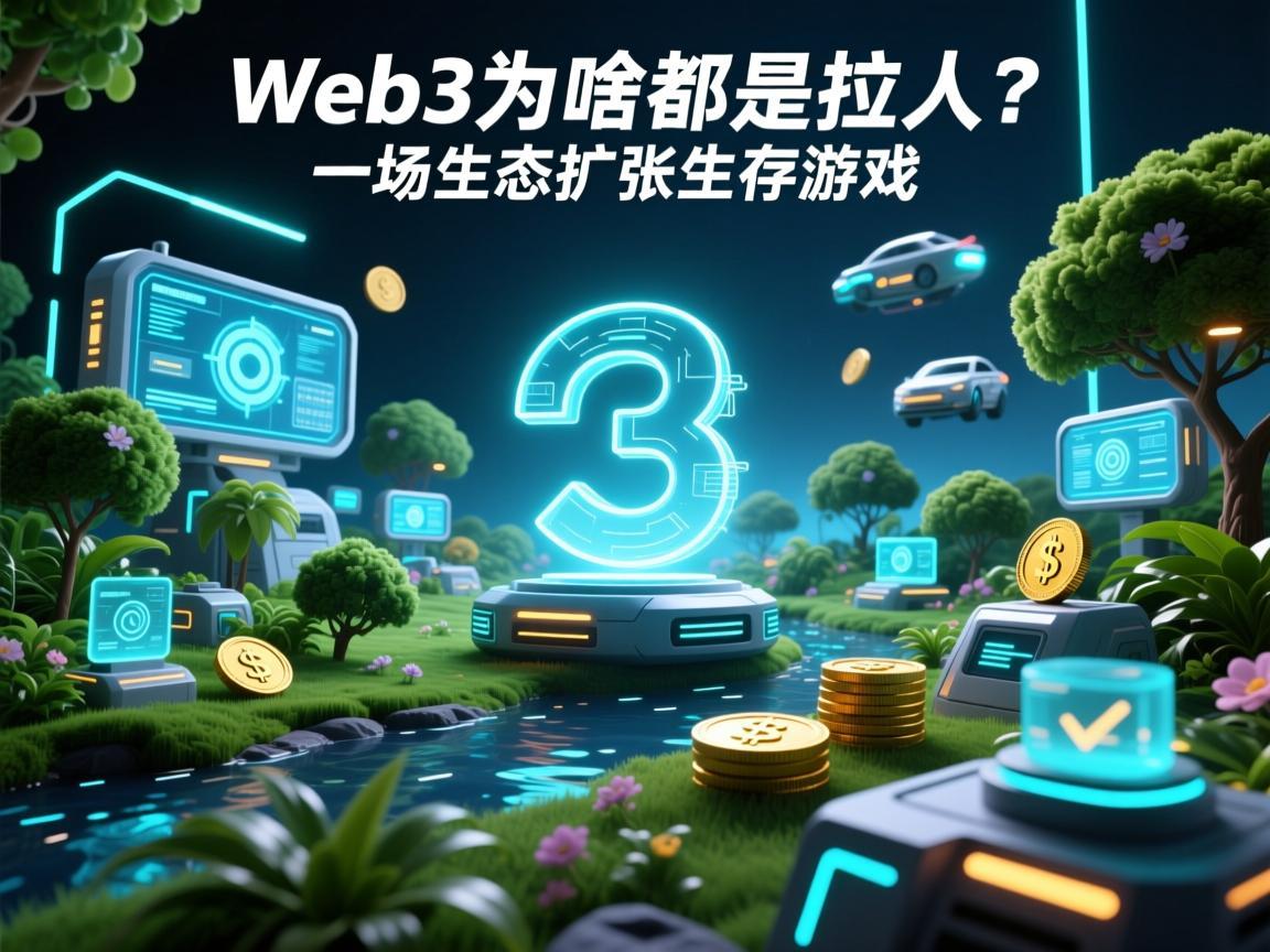 Web3为啥都是拉人 一场生态扩张的生存游戏
