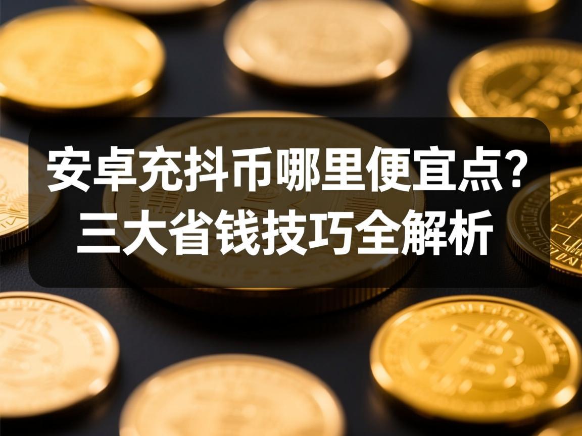 安卓充抖币哪里便宜点 三大省钱技巧全解析