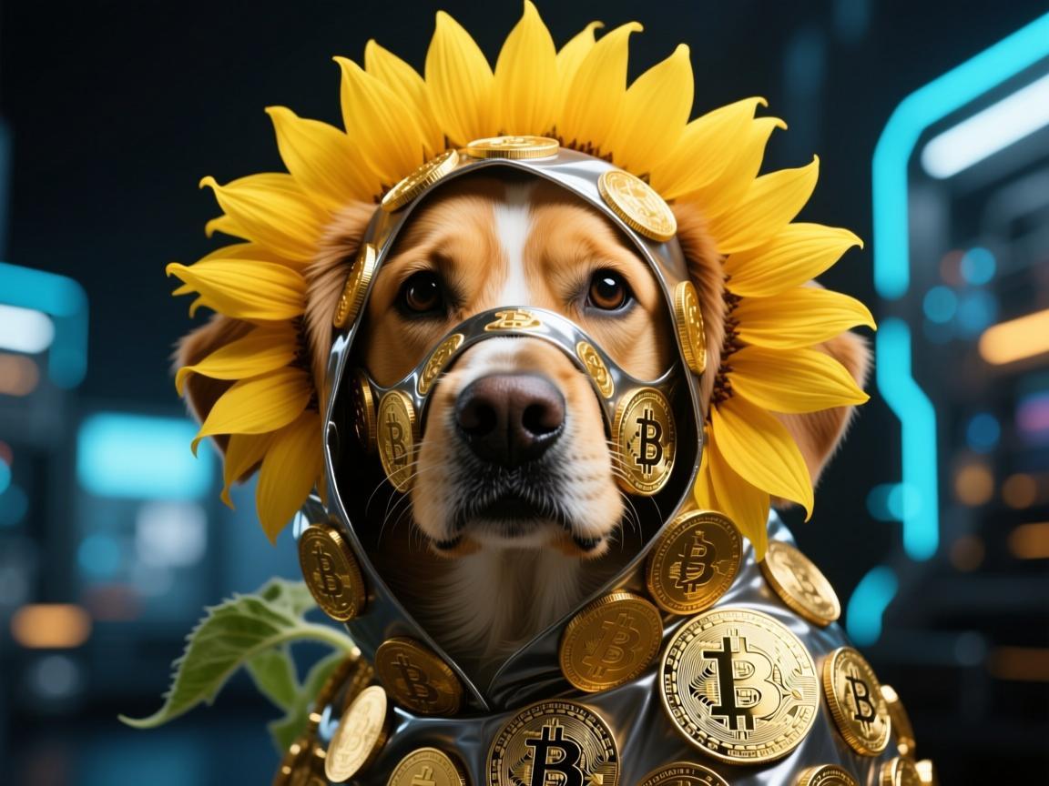 太阳花公益的伪装，当狗狗币骗局披上慈善外衣