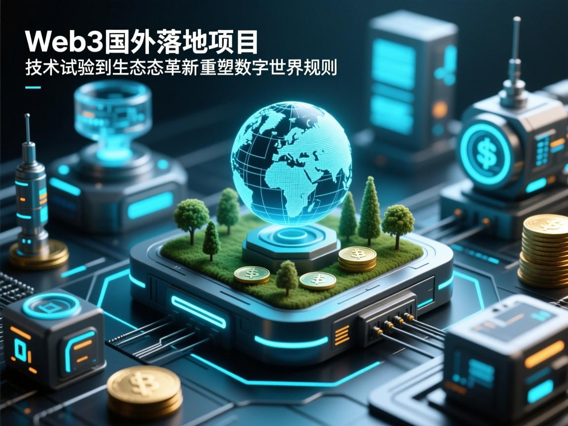 Web3国外落地项目，从技术试验到生态革新，重塑数字世界规则