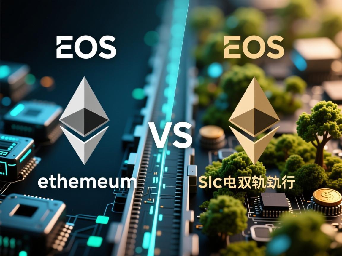 EOS与以太坊的价值对比，区块链生态的双轨并行