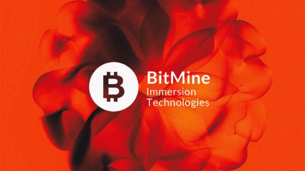 Tom Lee 的以太坊 DAT BitMine 目前持有 ETH 总供应量的 3%。