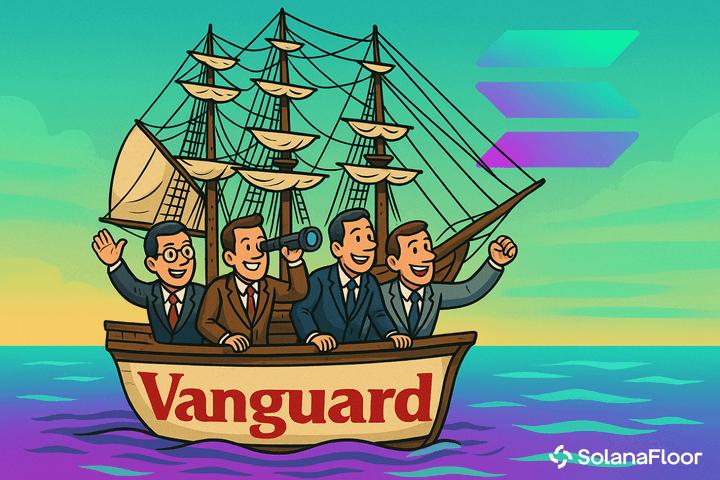 由于 Vanguard 改变了对加密货币的立场，Solana ETF 单日资金流入达 4570 万美元。