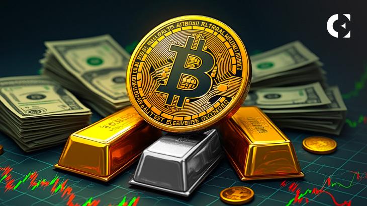 今年以来，随着避险需求增加，代币化黄金和白银的表现优于比特币。