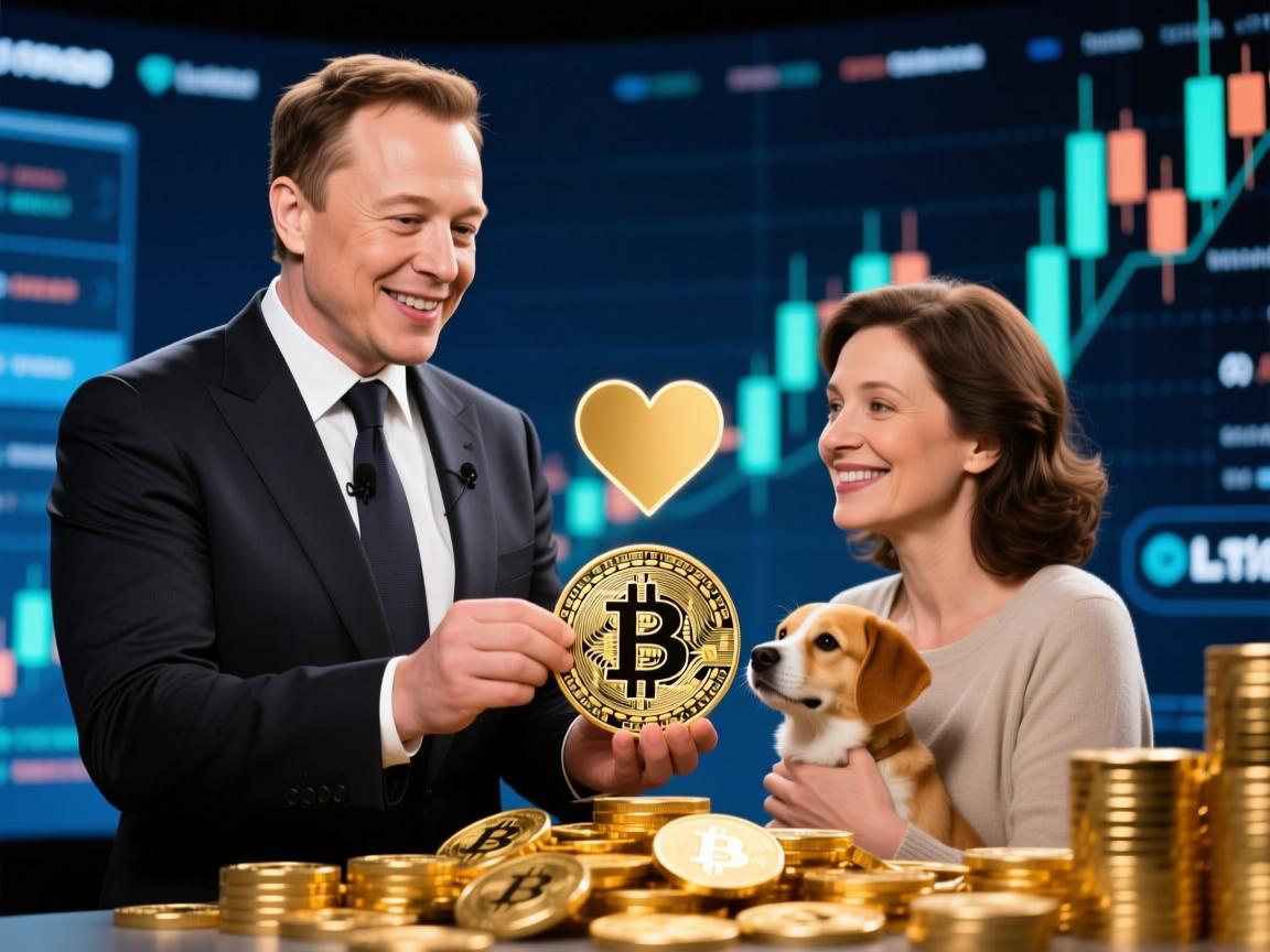 马斯克送母亲狗狗币，一场价值千万的爱心实验